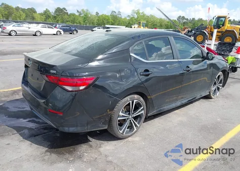 2021 Nissan Sentra Sr Xtronic Cvt из США, поврежденный, VIN 3N1AB8DV5MY212913